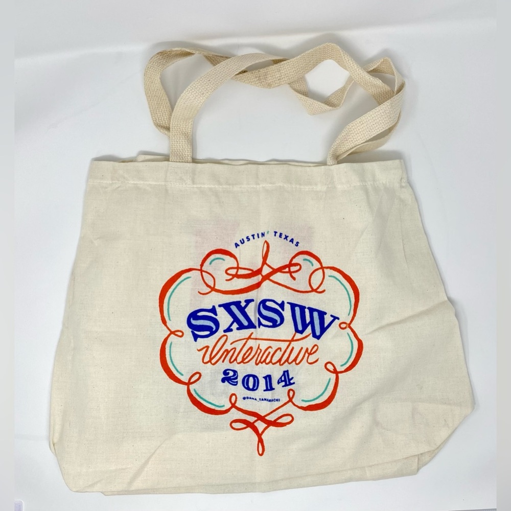 SXSW Canvas Tote Bag Interactive Conference 2014, Adobe Sponsor
